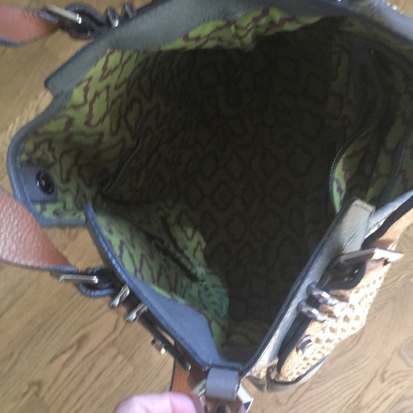 OrYany Anthro raffia  Leather Tote Regina - Picture 8 of 8